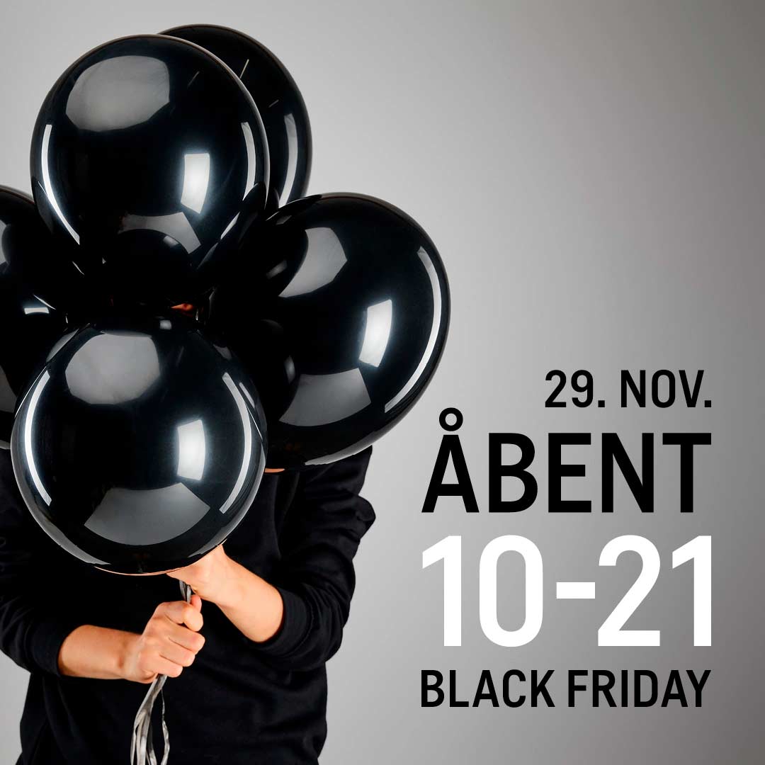 Black Friday i Copenhagen Designer Outlet - åbent fra 10-21 Black Friday Outlet - Taastrup - City2 - tilbud